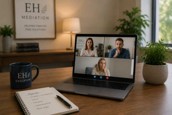 child access mediation Accrington online meeting.